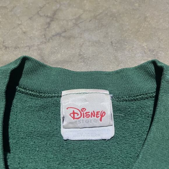 Vintage Y2k Disney Tigger Green Cartoon Sweatshirt - Picture 3 of 3
